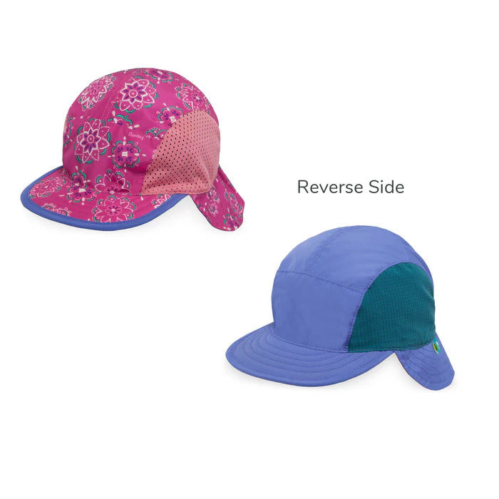 Sunday Afternoons Hats - Infant SunFlip Cap - Soldana Rose/Iris-Mountain Baby