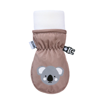 Kombi Mitt Baby Animal Family - Infant - Brown Oak-Mountain Baby