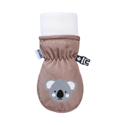 Kombi Mitt Baby Animal Family - Infant - Brown Oak-Mountain Baby
