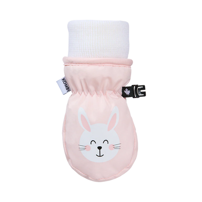 Kombi Mitt Baby Animal Family - Infant - Misty Pink-Mountain Baby