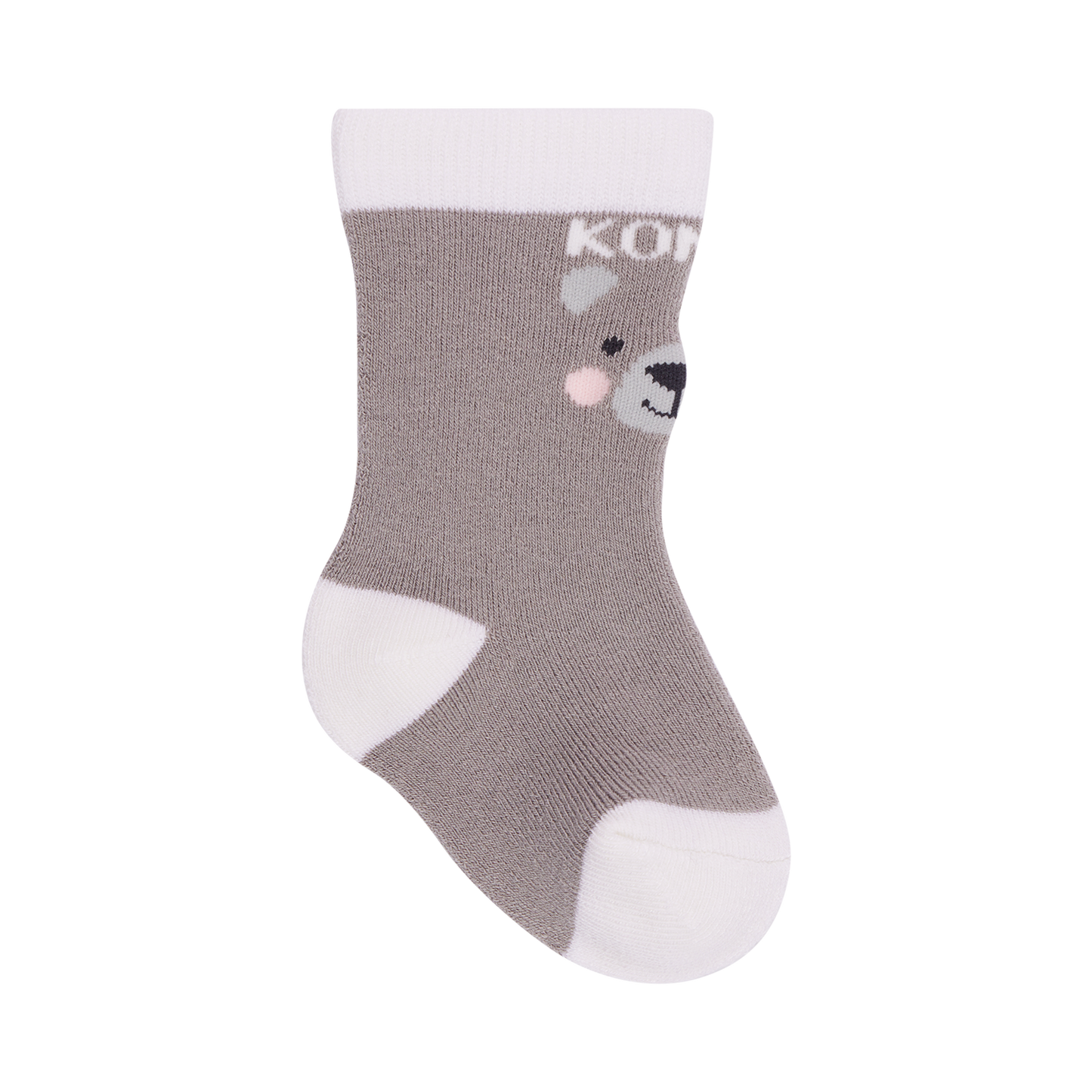 Kombi Socks Animal Family - Infant - Platinum-Mountain Baby