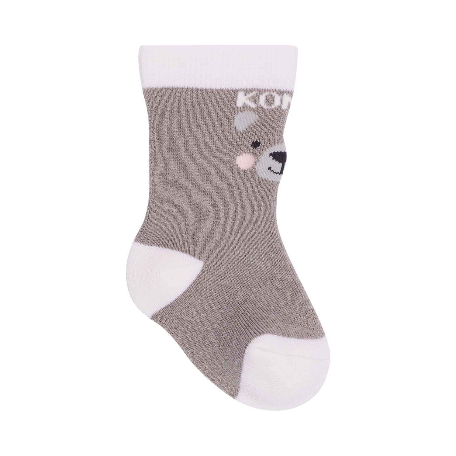 Kombi Socks Animal Family - Infant - Platinum-Mountain Baby