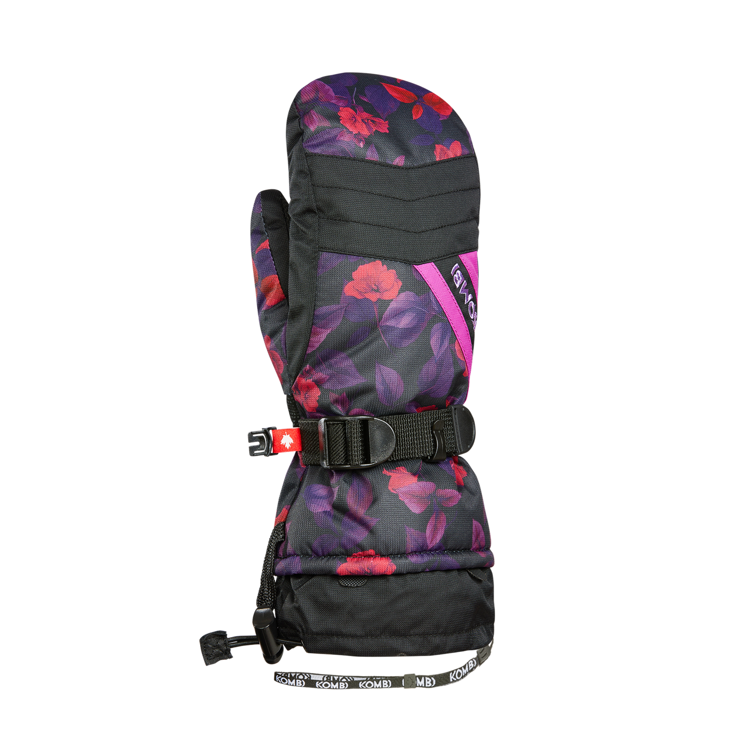 Kombi Mitt Serious - Jr. - Pink Brambles-Mountain Baby