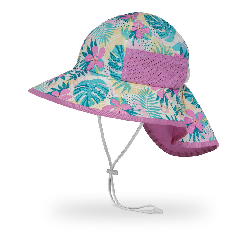 Sunday Afternoons Hats - Kids Play Sun Hat - Pink Tropical-Mountain Baby