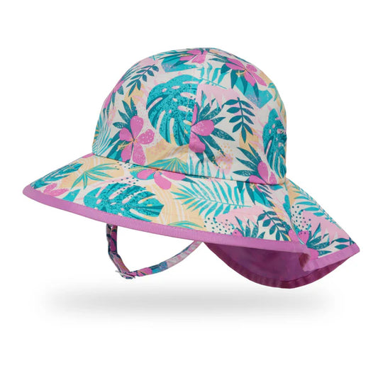 Sunday Afternoons Hats - Kids Play Hat - Pink Tropical-Mountain Baby
