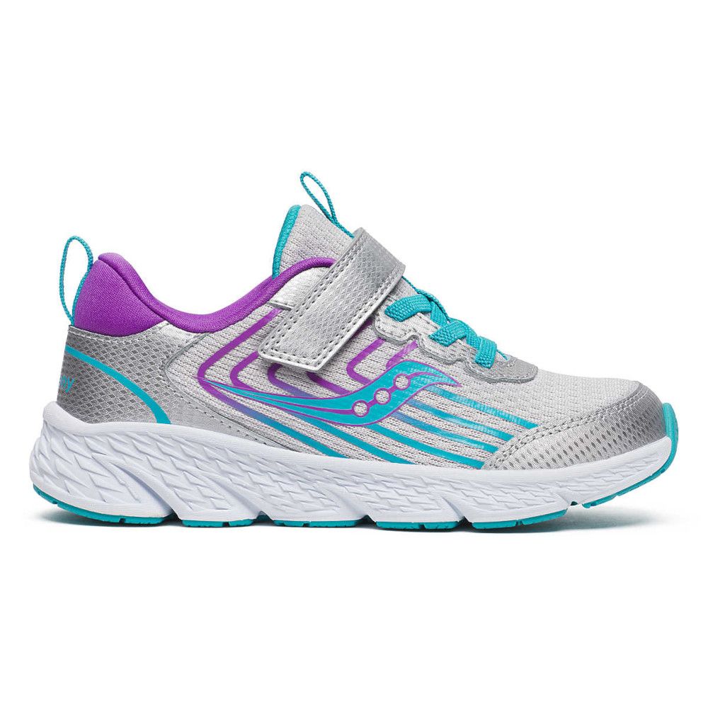 Saucony Wind 3.0 A/C - Silver/Turquoise-Mountain Baby