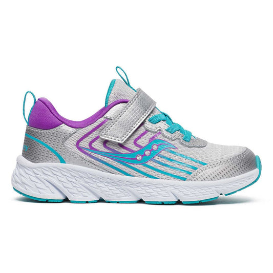 Saucony Wind 3.0 A/C - Silver/Turquoise-Mountain Baby