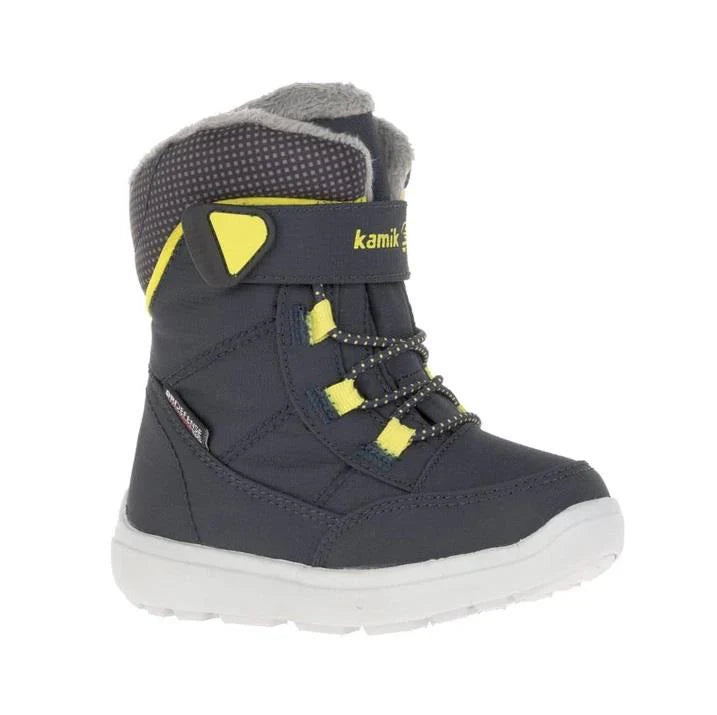 Kamik Snow Boot - Stance 2 - Navy/Yellow