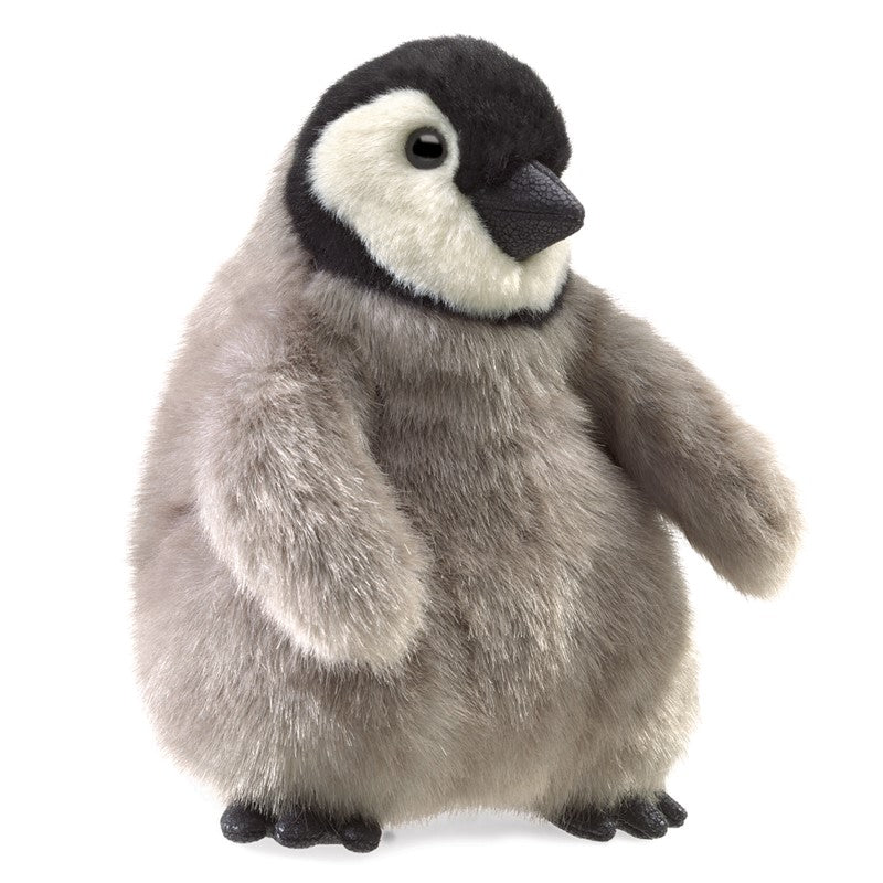 Folkmanis Puppets - Baby Emperor Penguin-Mountain Baby