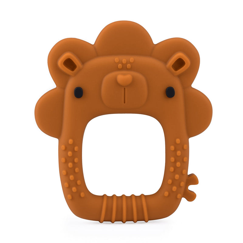 LouLou Lollipop Silicone Teether - Wild - Lion-Mountain Baby