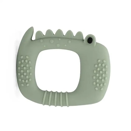 LouLou Lollipop Silicone Teether - Wild - Ally Alligator-Mountain Baby