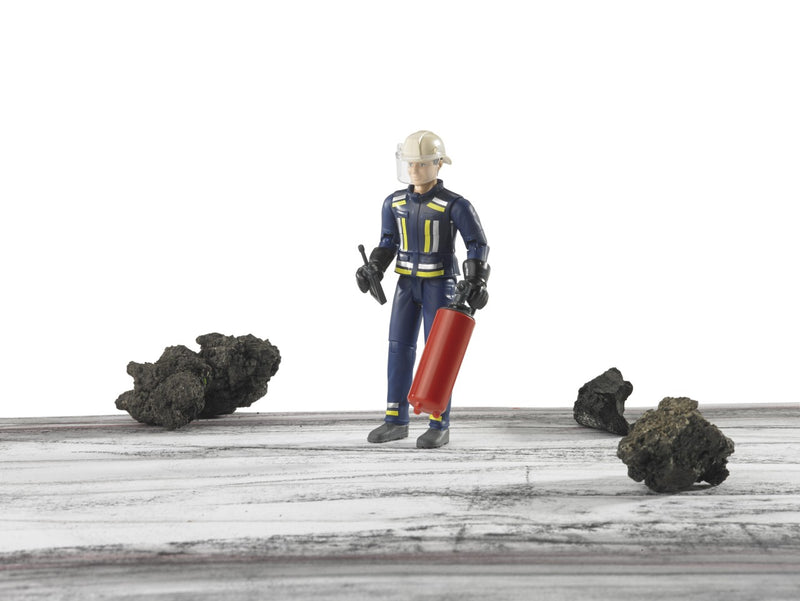 Bruder Figure - Firefighter with Accessories-Mountain Baby