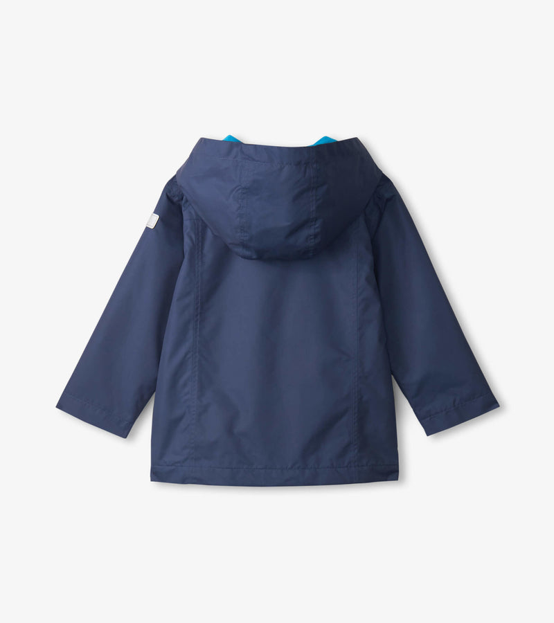 Hatley Field Jacket Raincoat - Navy-Mountain Baby