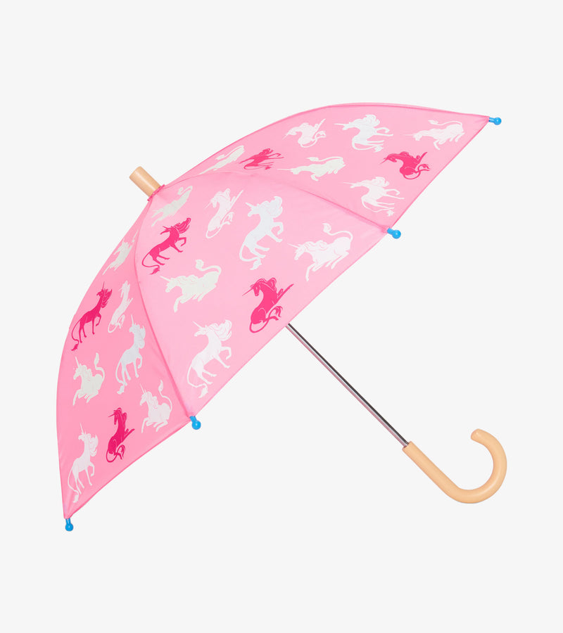 Hatley Umbrella - Colour Changing - Mystical Unicorn-Mountain Baby