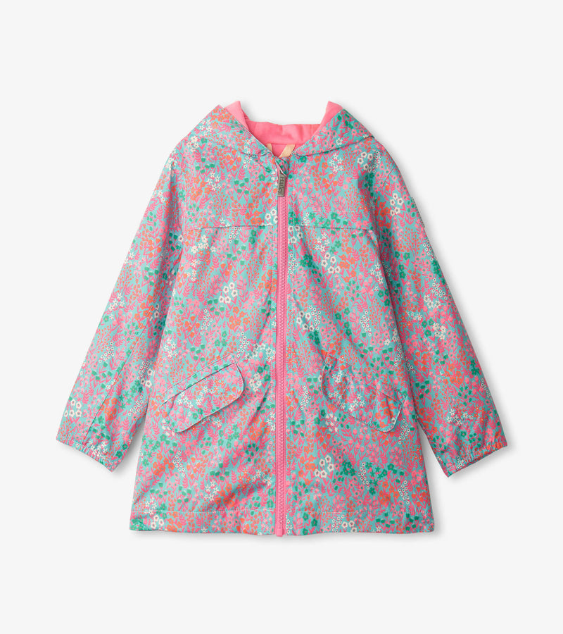 Hatley Field Jacket Raincoat - Ditsy Floral-Mountain Baby