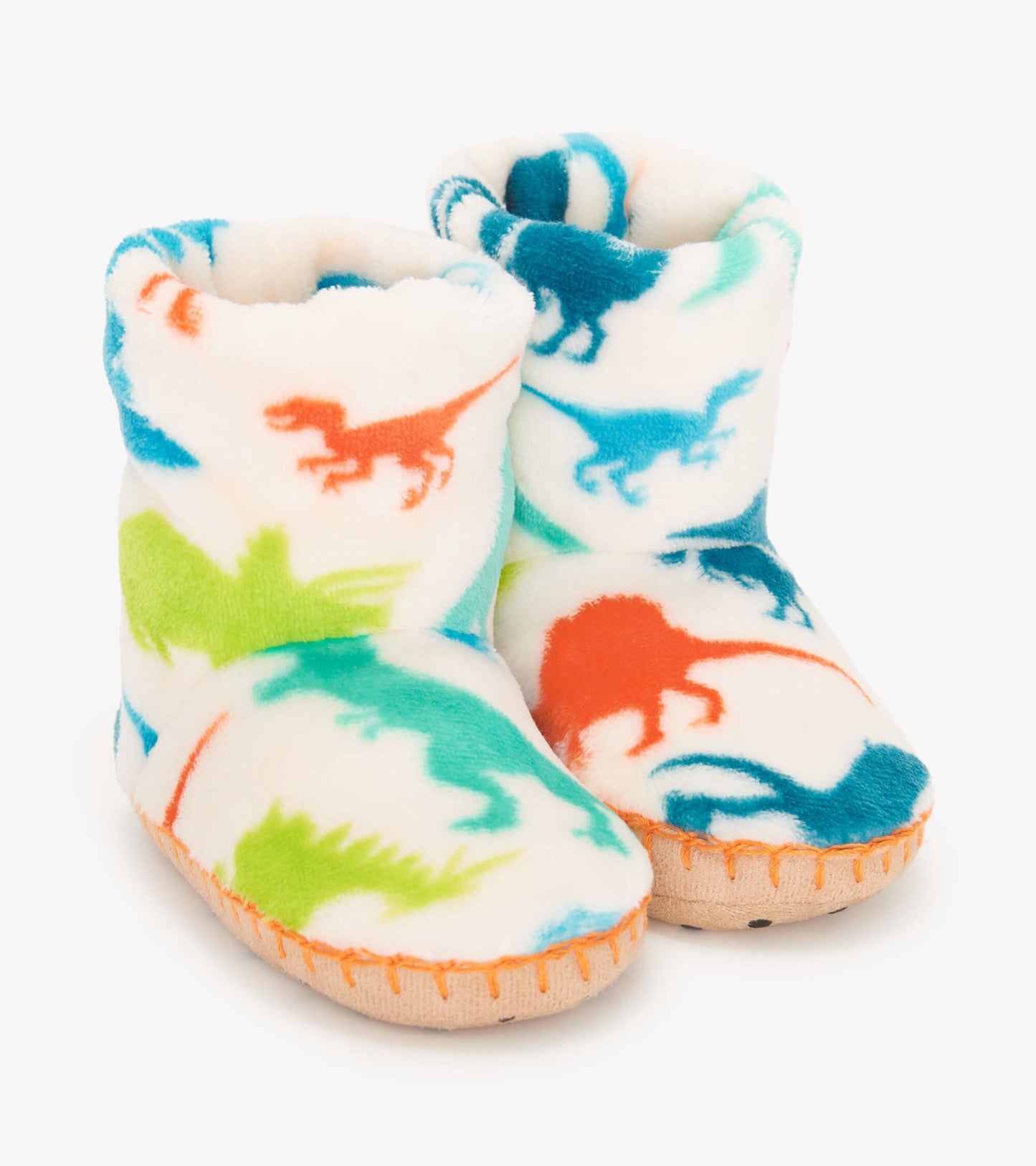Hatley Fleece Slipper - Real Dinos-Mountain Baby