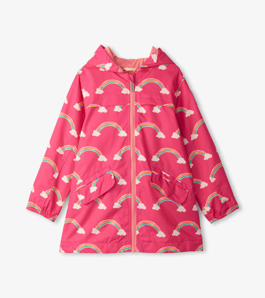 Hatley Field Jacket Raincoat - Summer Rainbow-Mountain Baby