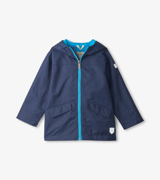 Hatley Field Jacket Raincoat - Navy-Mountain Baby