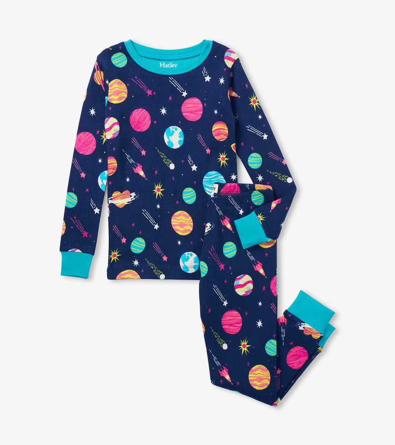 Hatley Organic Cotton Pajama Set - Interstellar-Mountain Baby