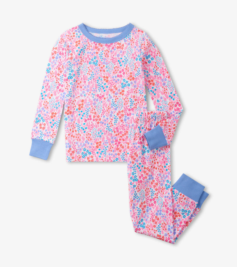 Hatley Cotton Pajama Set - Ditsy Floral-Mountain Baby