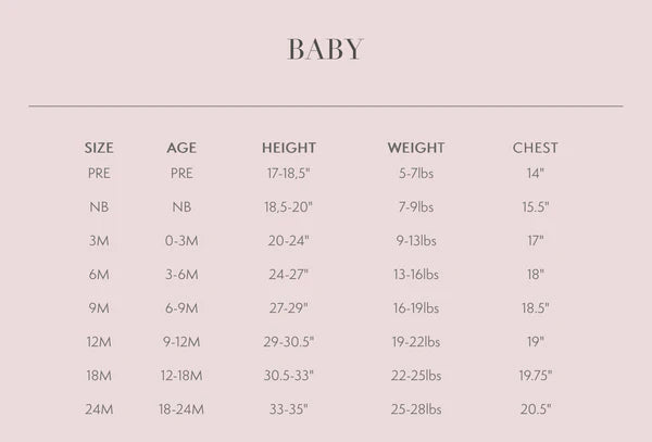 Petit Lem Footed Sleeper - Poppy-Mountain Baby