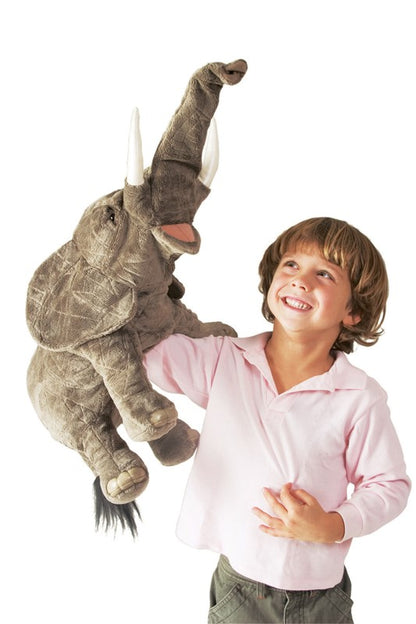 Folkmanis Puppets - Elephant-Mountain Baby