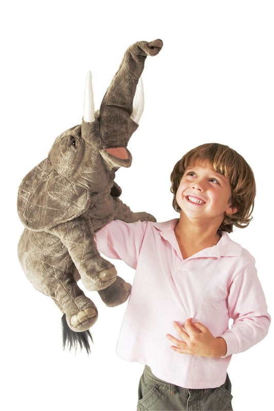 Folkmanis Puppets - Elephant-Mountain Baby