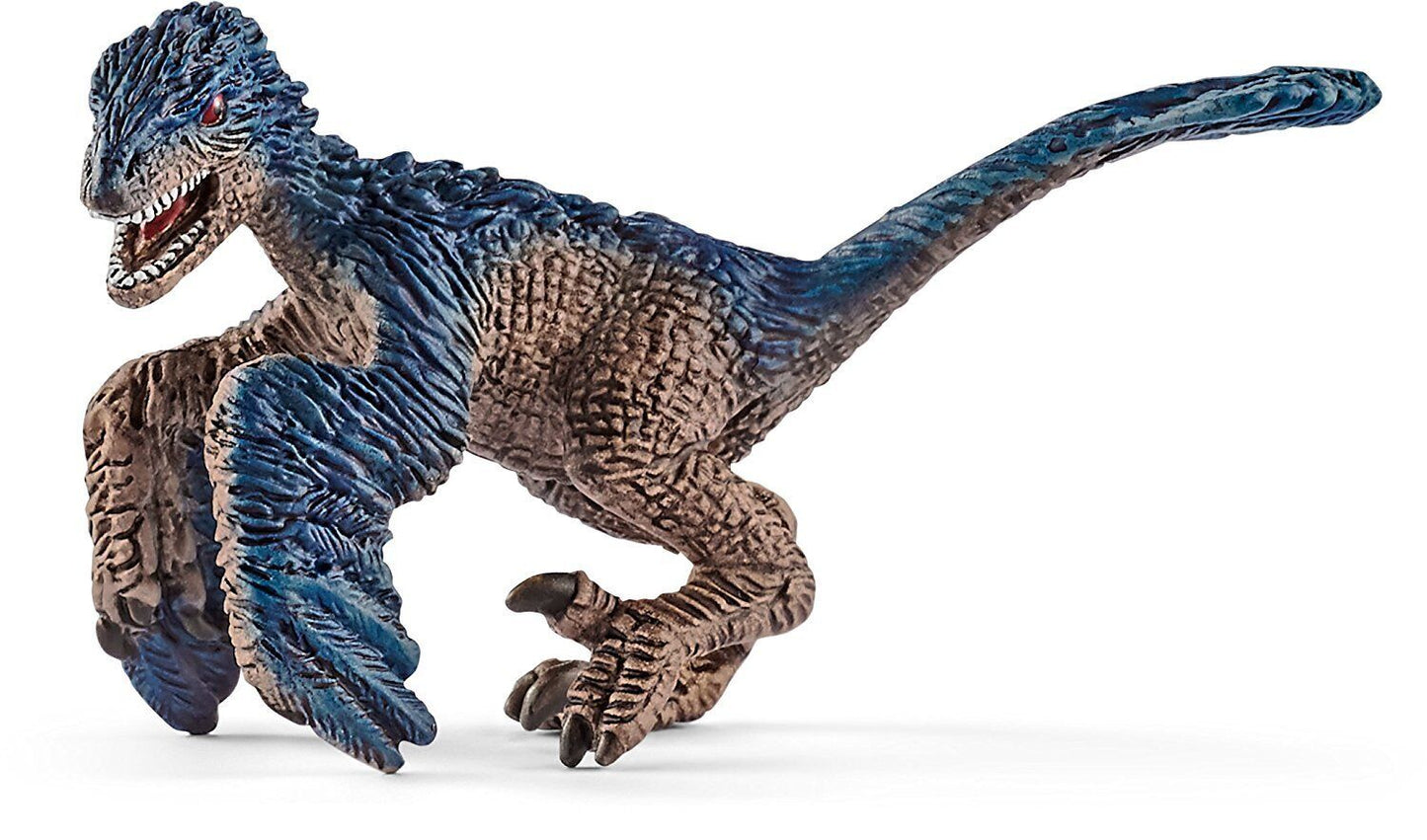 Schleich Dinosaur Figurine - Mini Utahraptor-Mountain Baby