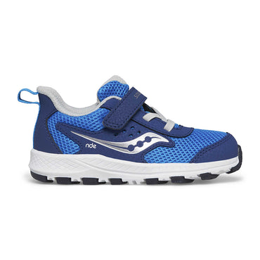 Saucony Ride Jr. - Blue/Silver-Mountain Baby