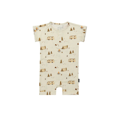 Belan.J Shortall Romper - Day Camp-Mountain Baby