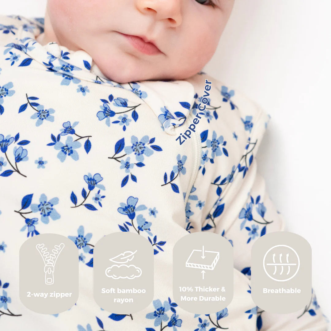 Belan.J Bamboo Sleep Bag 1.0 TOG - Bluebell-Mountain Baby