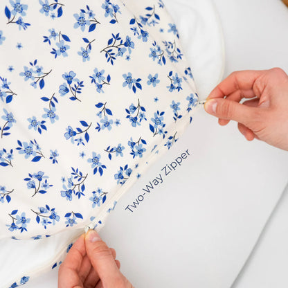 Belan.J Bamboo Sleep Bag 1.0 TOG - Bluebell-Mountain Baby