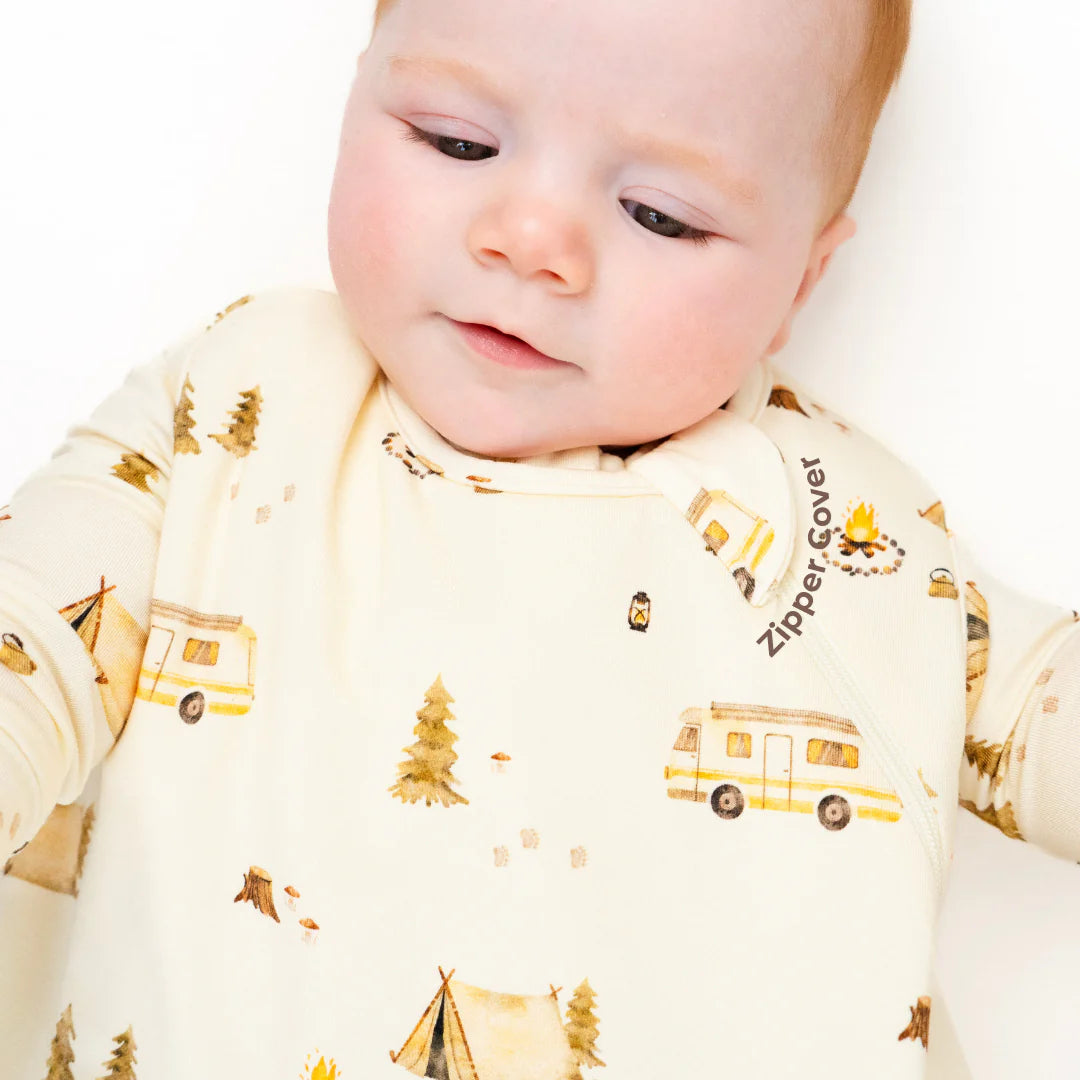 Belan.J Bamboo Sleep Bag 1.0 TOG - Day Camp-Mountain Baby