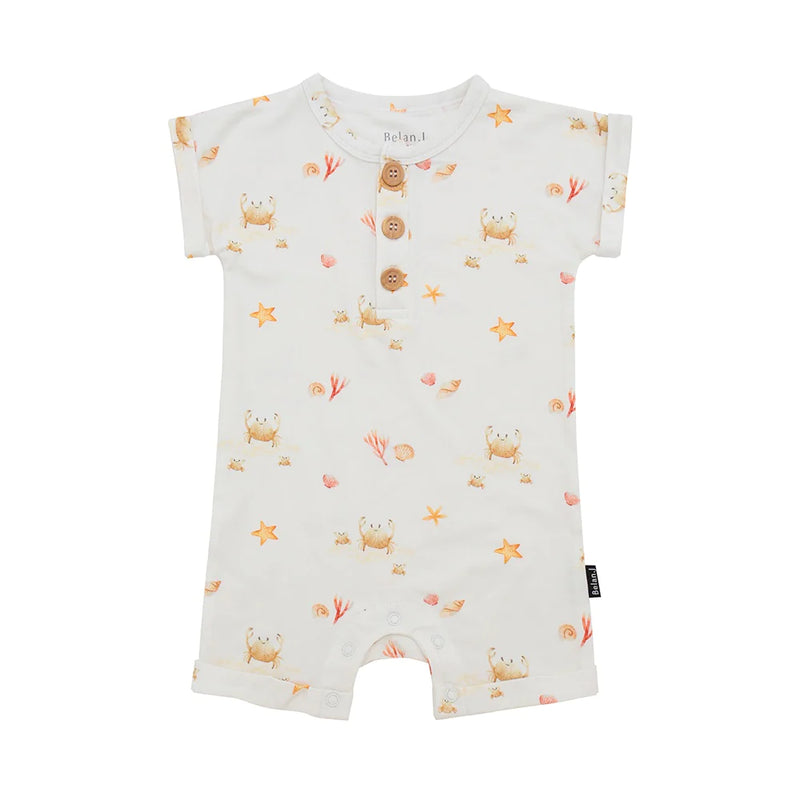 Belan.J Shortall Romper - Seaside-Mountain Baby