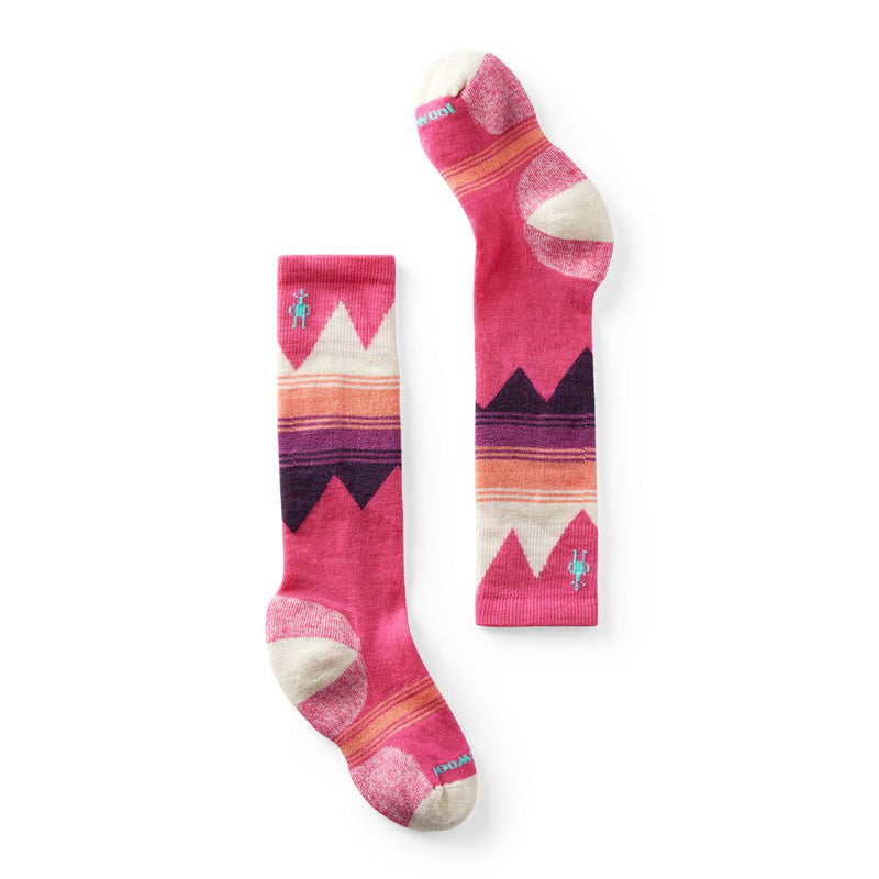 SmartWool Winter Socks - Lightweight - Power Pink-Mountain Baby