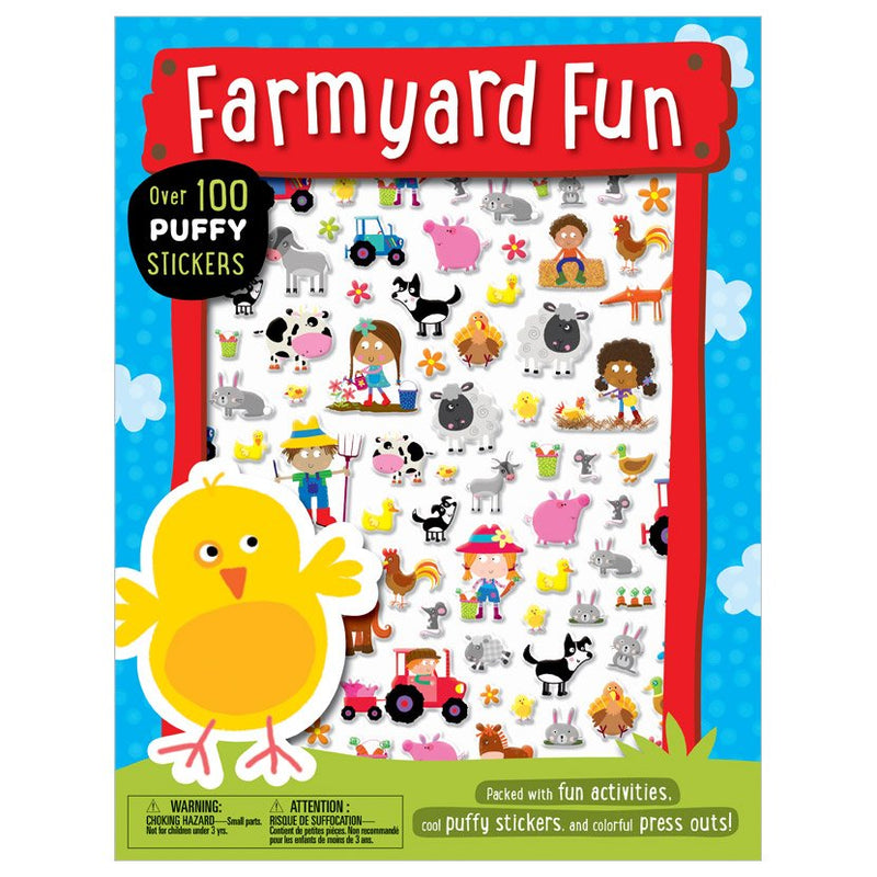 Activity Sticker Book - Farmyard Fun Puffy-Mountain Baby