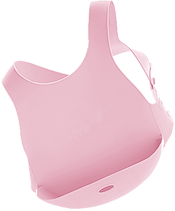 Minikoioi Silicone Flexi Bib - Pink-Mountain Baby