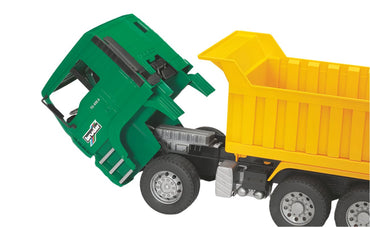 Bruder MAN TGA Tip Up Truck-Mountain Baby
