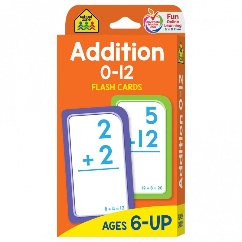 School Zone Educational Flash Cards - Addition-Mountain Baby