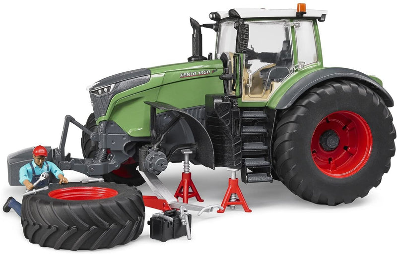 Bruder Fendt X 1000 Tractor w/ Repair Accessories-Mountain Baby