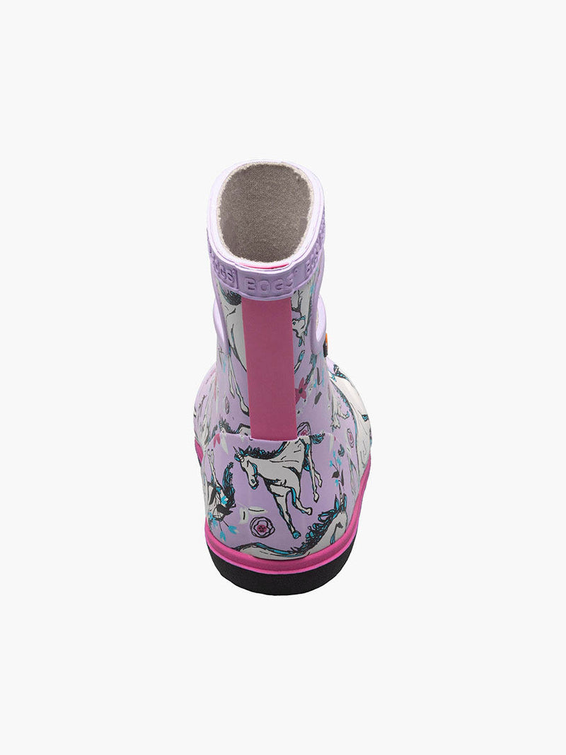 Bogs Rain Boots - Baby Skipper 2 - Unicorn Awesome Pink-Mountain Baby