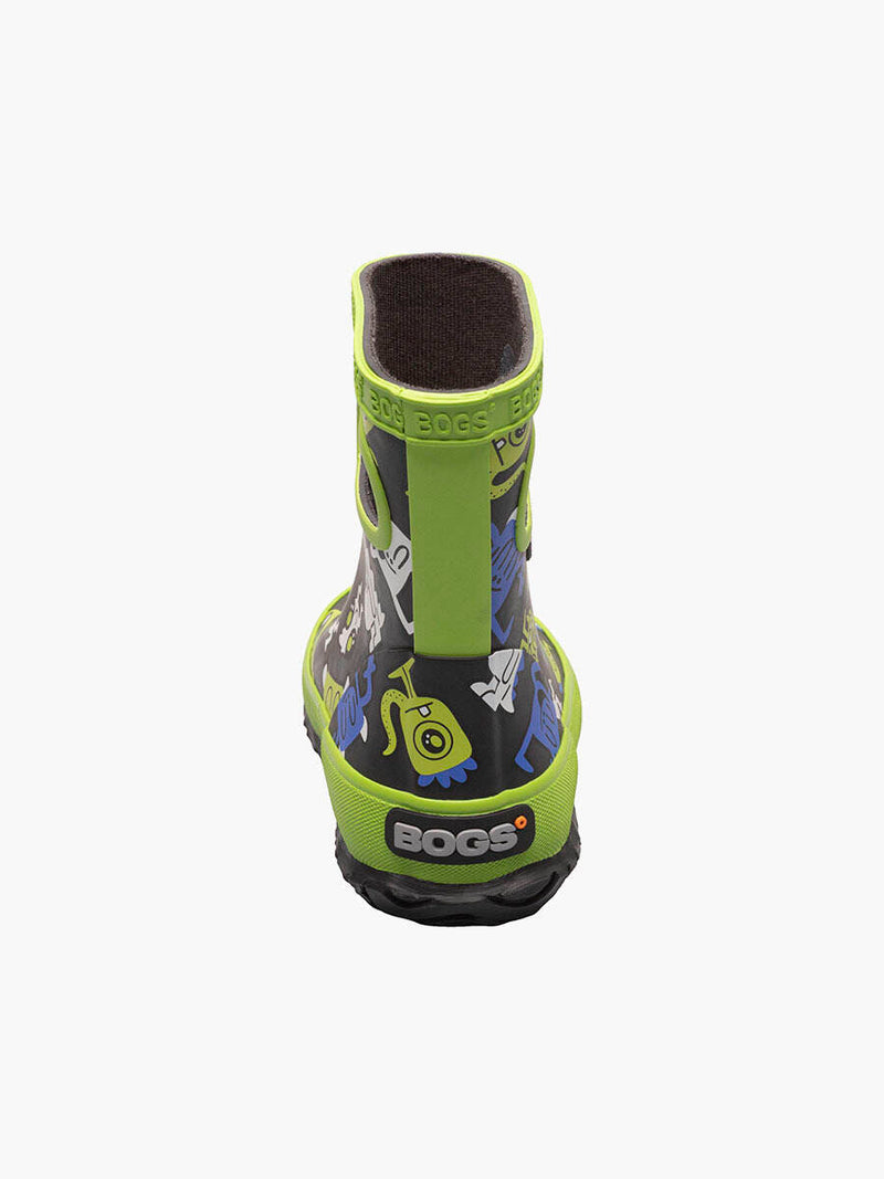 Bogs Rain Boots - Baby Skipper - Cool Monsters Black Multi-Mountain Baby