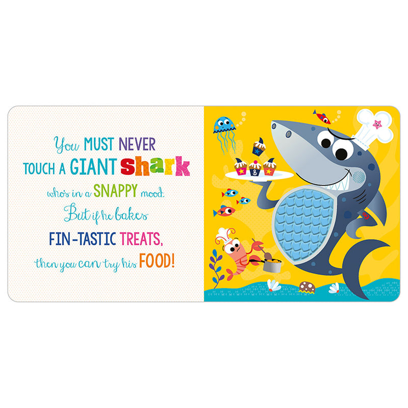 Board Book - Never Touch A Shark!-Mountain Baby