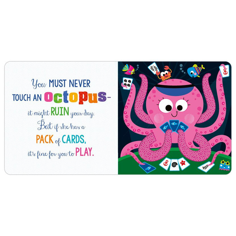 Board Book - Never Touch A Shark!-Mountain Baby