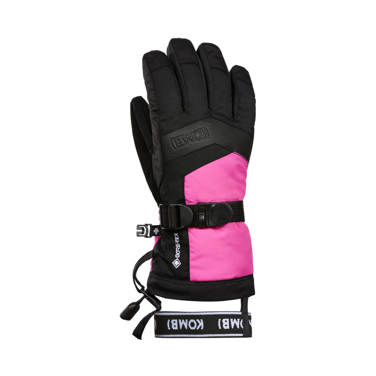 Kombi Glove Zenith Gore Tex - Jr. - Fuchsia Fedora-Mountain Baby