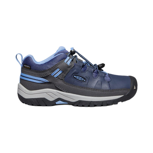 Keen Targhee Lo Waterproof Hiking Shoe - Blue Nights/Della Blue-Mountain Baby