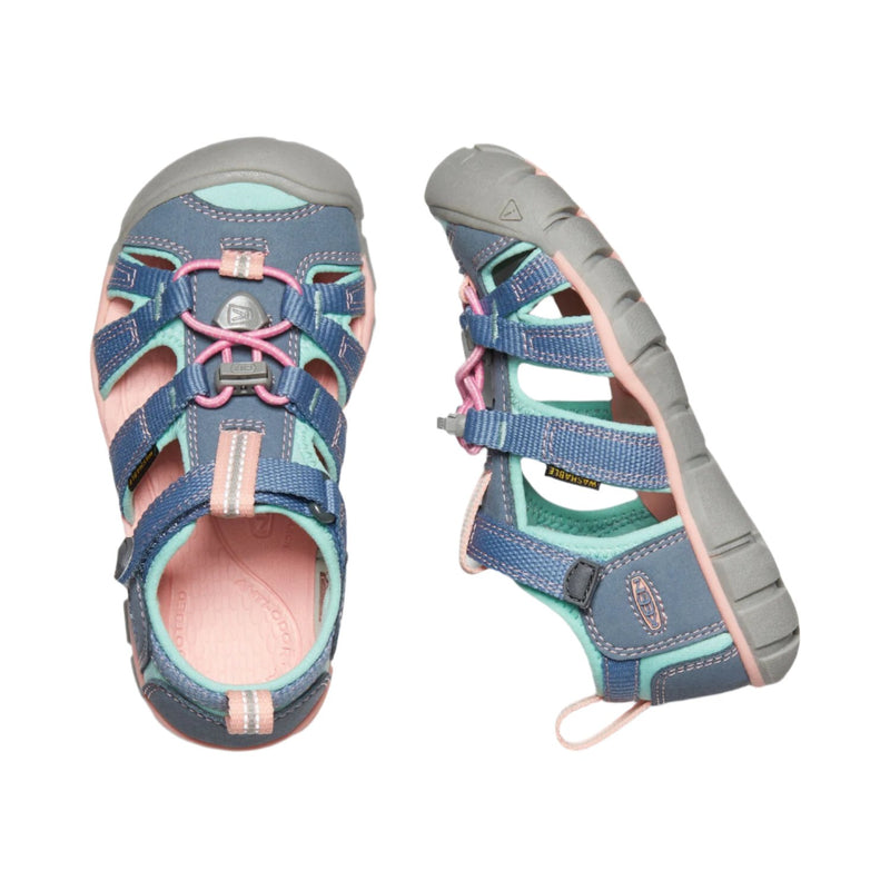 Keen Seacamp 2 Sandal - Flint Stone/Ocean Wave-Mountain Baby