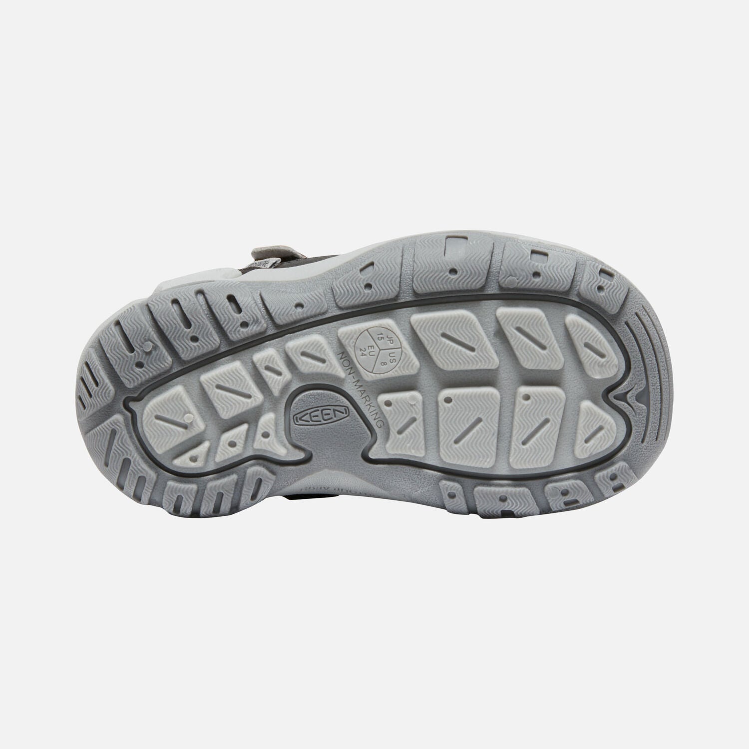 Keen Knotch Hollow Runner - Steel Grey/Safety Orange-Mountain Baby