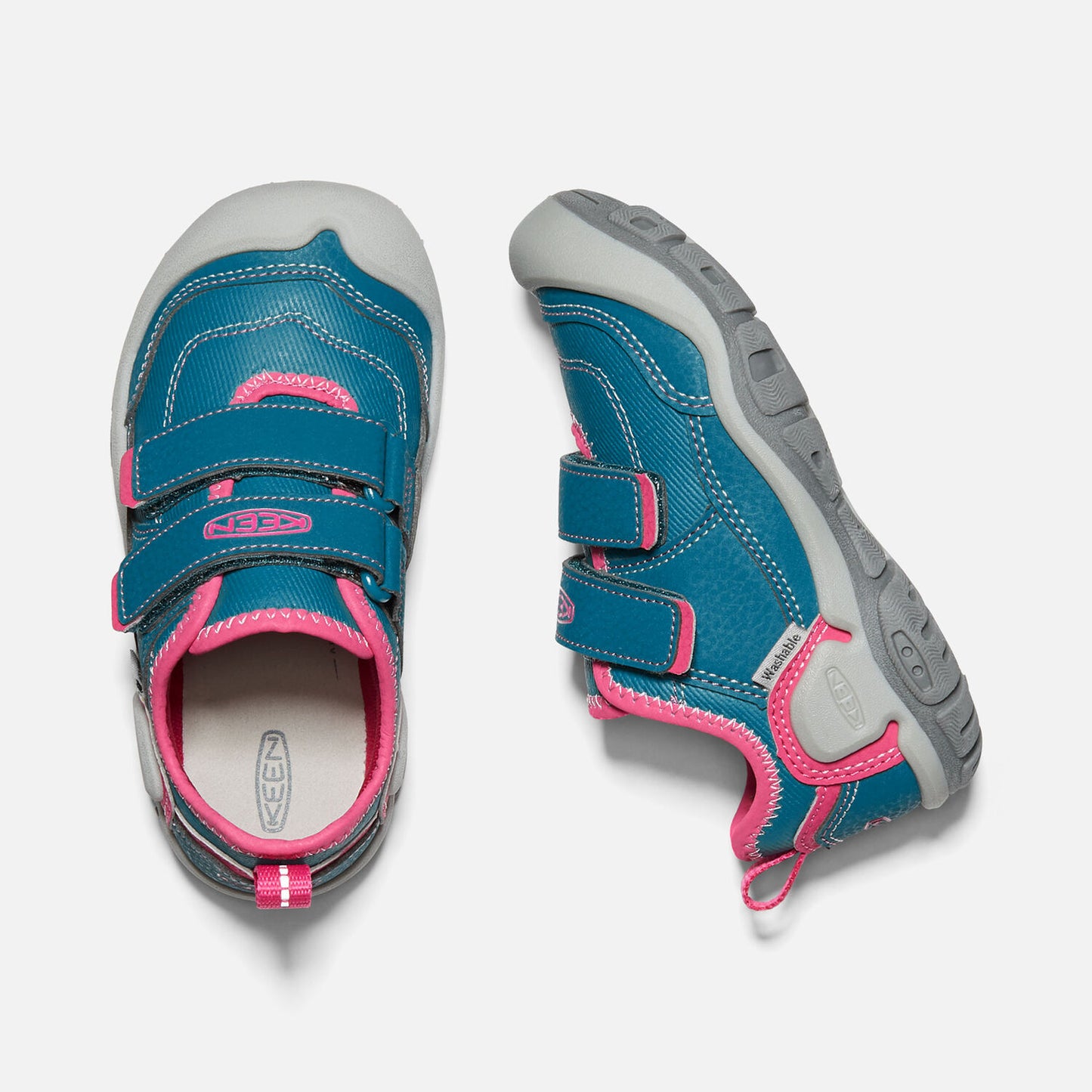 Keen Knotch Hollow Runner DS - Blue Coral/Pink Peacock-Mountain Baby