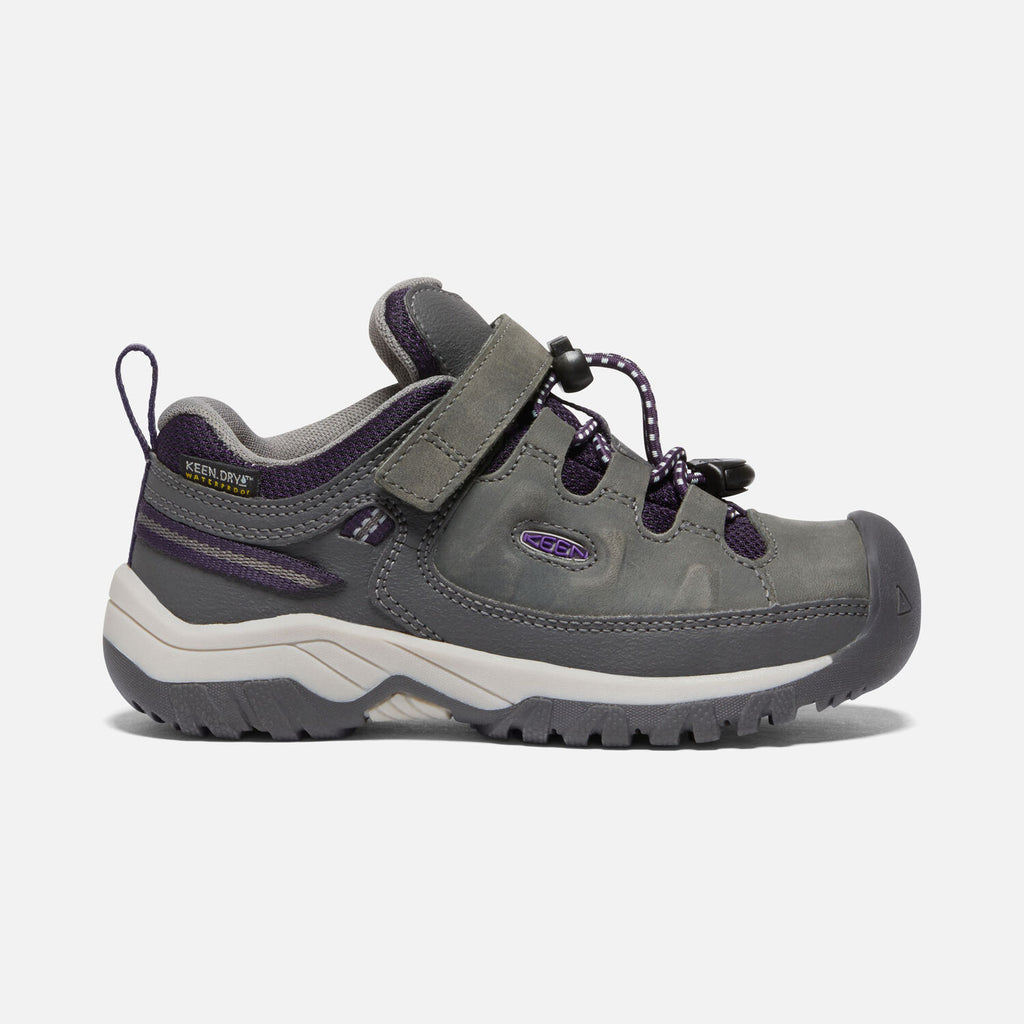 Keen Targhee Lo Waterproof Hiking Shoe - Magnet/Tillandsia Purple-Mountain Baby